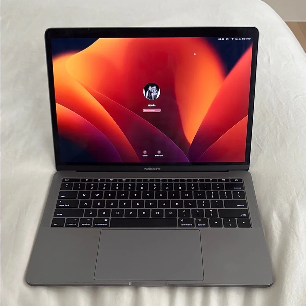 Apple Laptop - Sleek Dark Gray